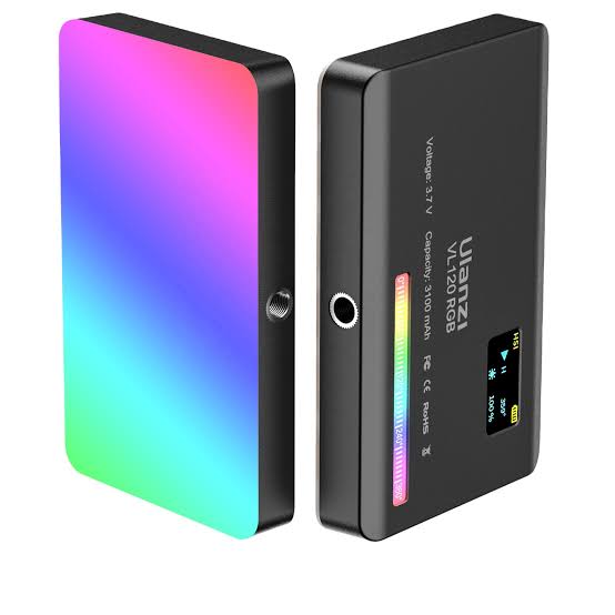 Ulanzi VL120 RGB Video Light For Photography Vlogging
